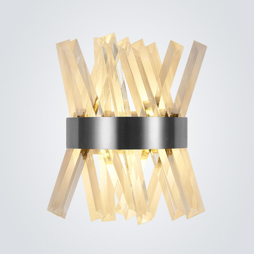 Modern Luxury Crystall Bedside Wall Light